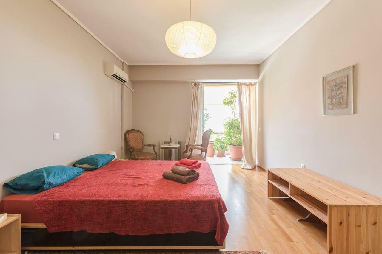 Spacious & Modern Flat In Heart Of Atene Esterno foto