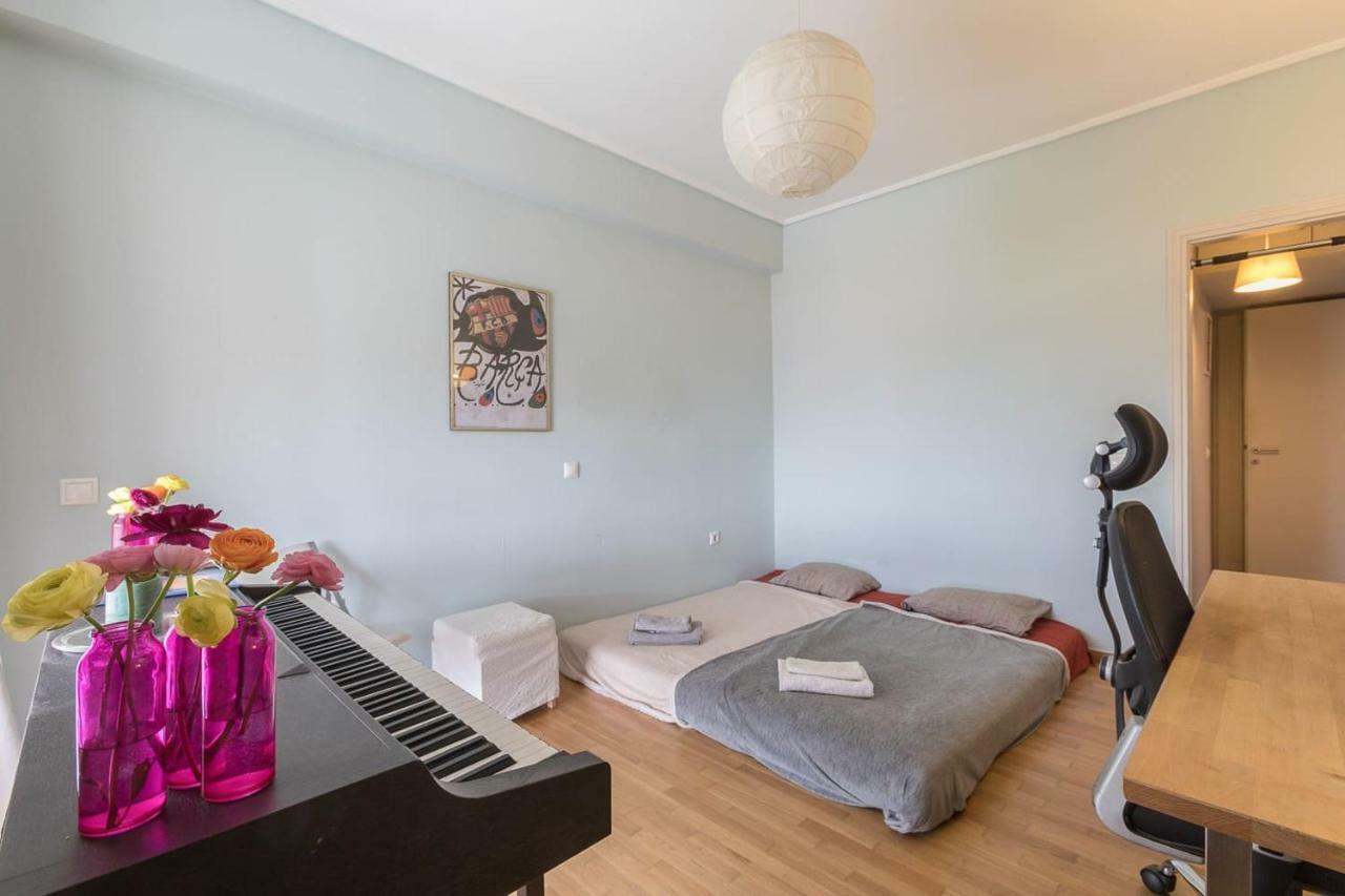 Spacious & Modern Flat In Heart Of Atene Esterno foto